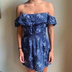 Hollister off the shoulder dress